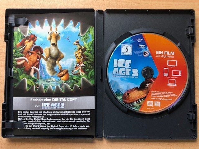 Tutti i DVDs: DVD - Ice Age 3 - Die Dinosaurier sind los – Usato da Widen venduto da Himan 1