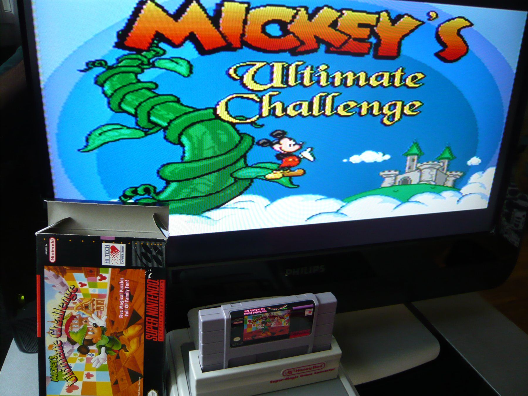 Nintendo Giochi: SNES: - Mickey's Ultimate Challenge, CIB, Très Bon état – Usato da Onex venduto da Jaguar1986