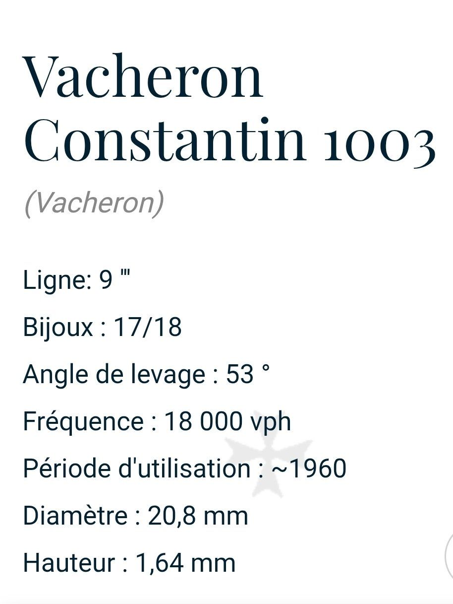 Vacheron Orologi: Cal 1003/2 Vacheron Constantin – Nuovo (secondo la descrizione) da Genthod venduto da pra_fs6q 6