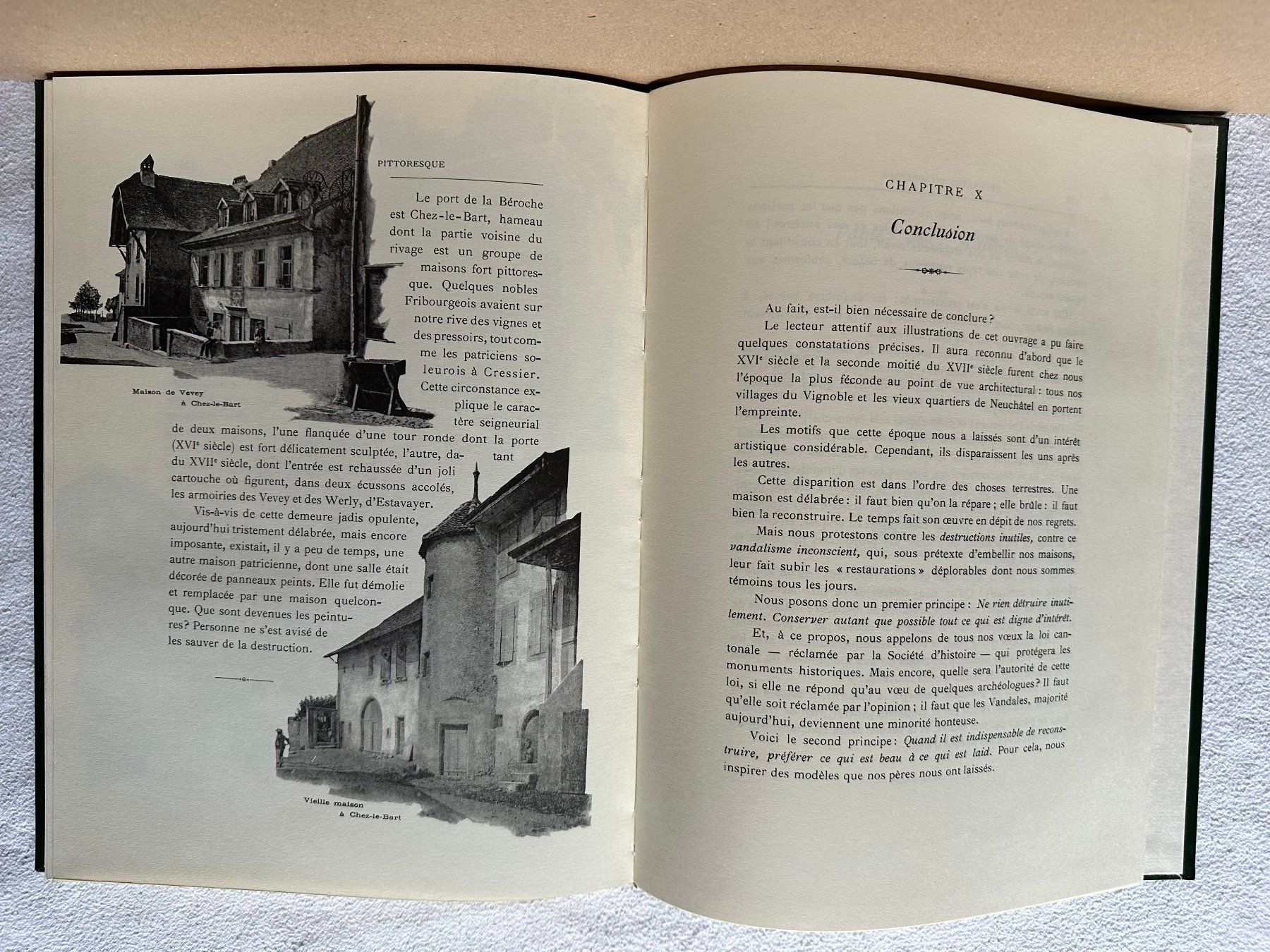 Libri: Livre "Neuchâtel pittoresque" de Philippe Godet – Usato da Ste-Croix venduto da BuffetSC 8