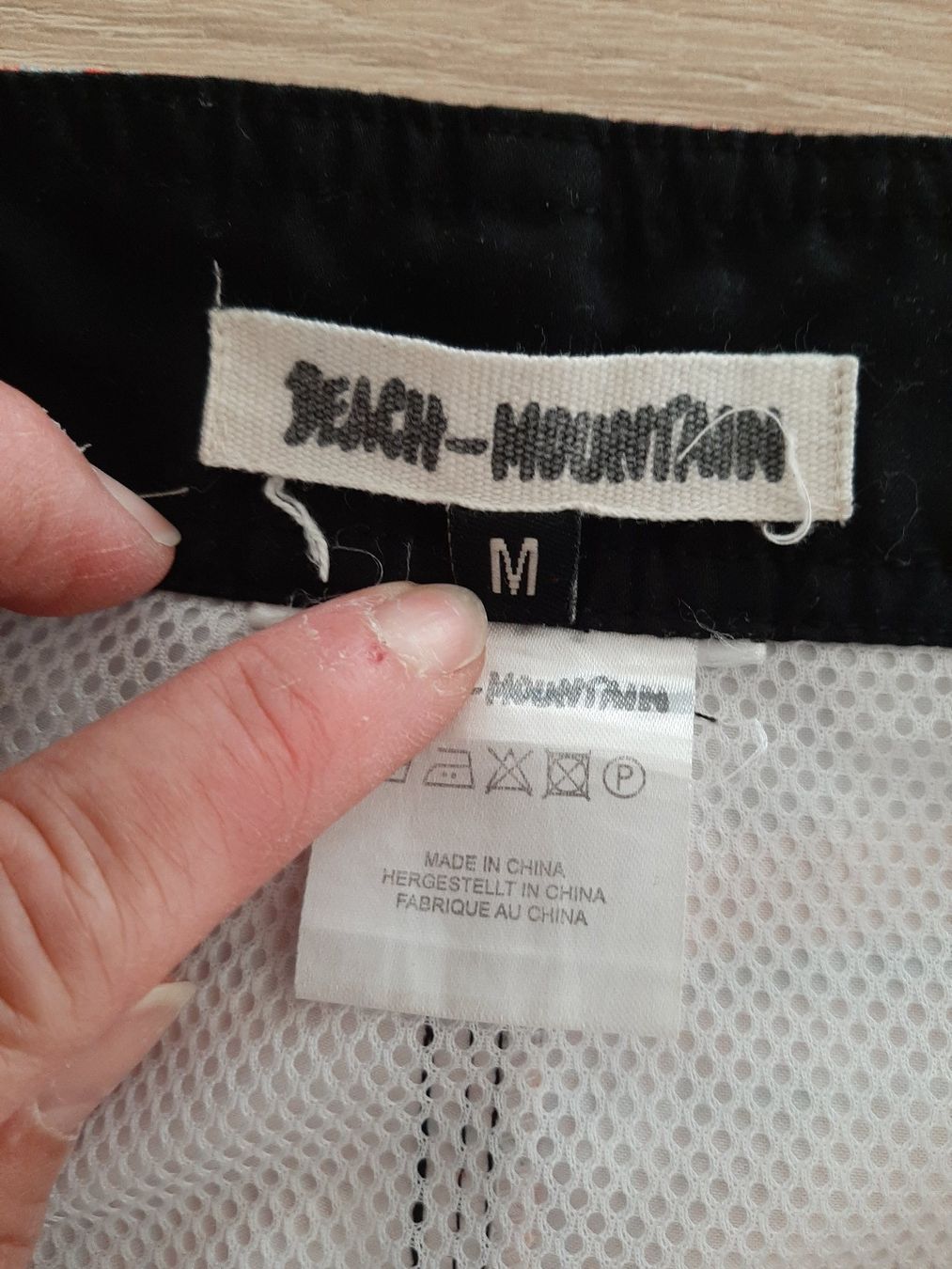 Costumi da bagno: Beach Badehose mit Netzteil, Gr. M – Usato da Menziken venduto da Rien1 2