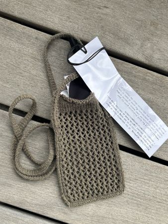 Rundholz Black Label Knitted Bag, One Size, Olive