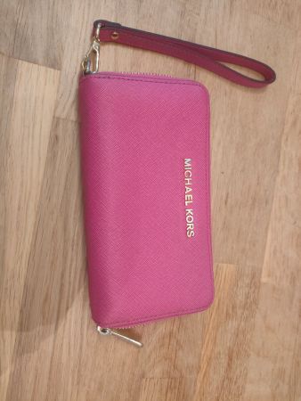 portefeuille Michael Kors rose