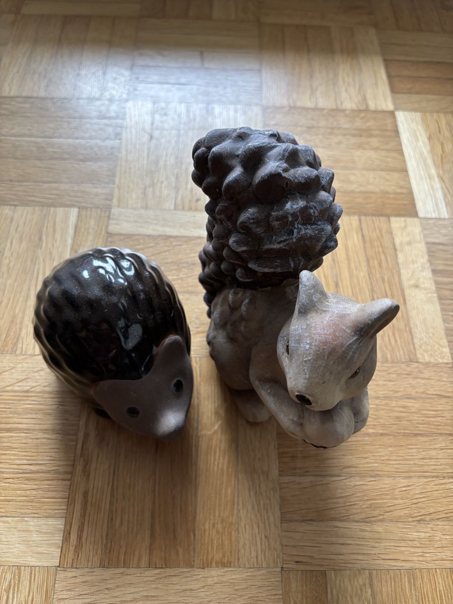 Alle Dekorationen: Deko Figuren Eichhörnchen & Igel – Herbst / Wald Deko – Gebraucht aus Luzern von aloevira 3