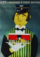 SBB - STETS ZU IHREN DIENSTEN 1959 - Original Plakat