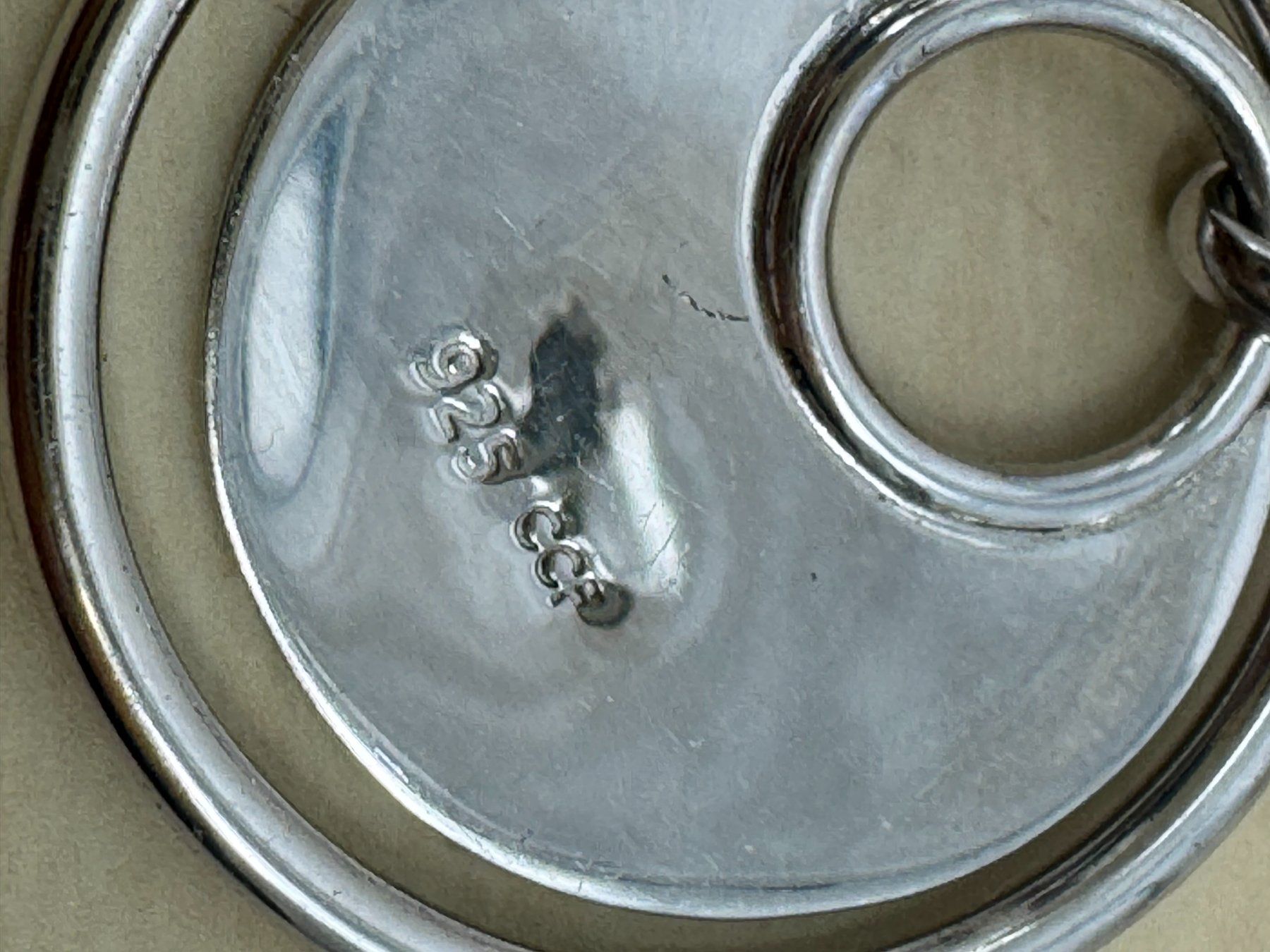 Orecchini pendenti & Orecchini a lobo: Boucles d'oreilles cercle argent CCF – Usato da Lausanne venduto da PlusValue_Lausanne 1