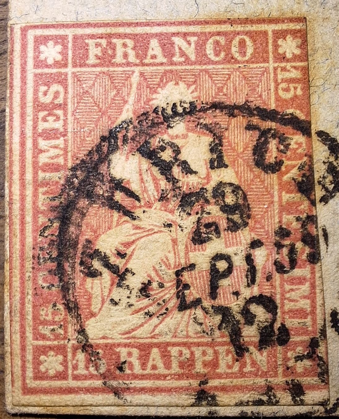 Alle Briefmarken: Strubel 24D Faltbrief Insertions - Rechnung Kat.180.- – Gebraucht aus Balgach von SIMEON27 4