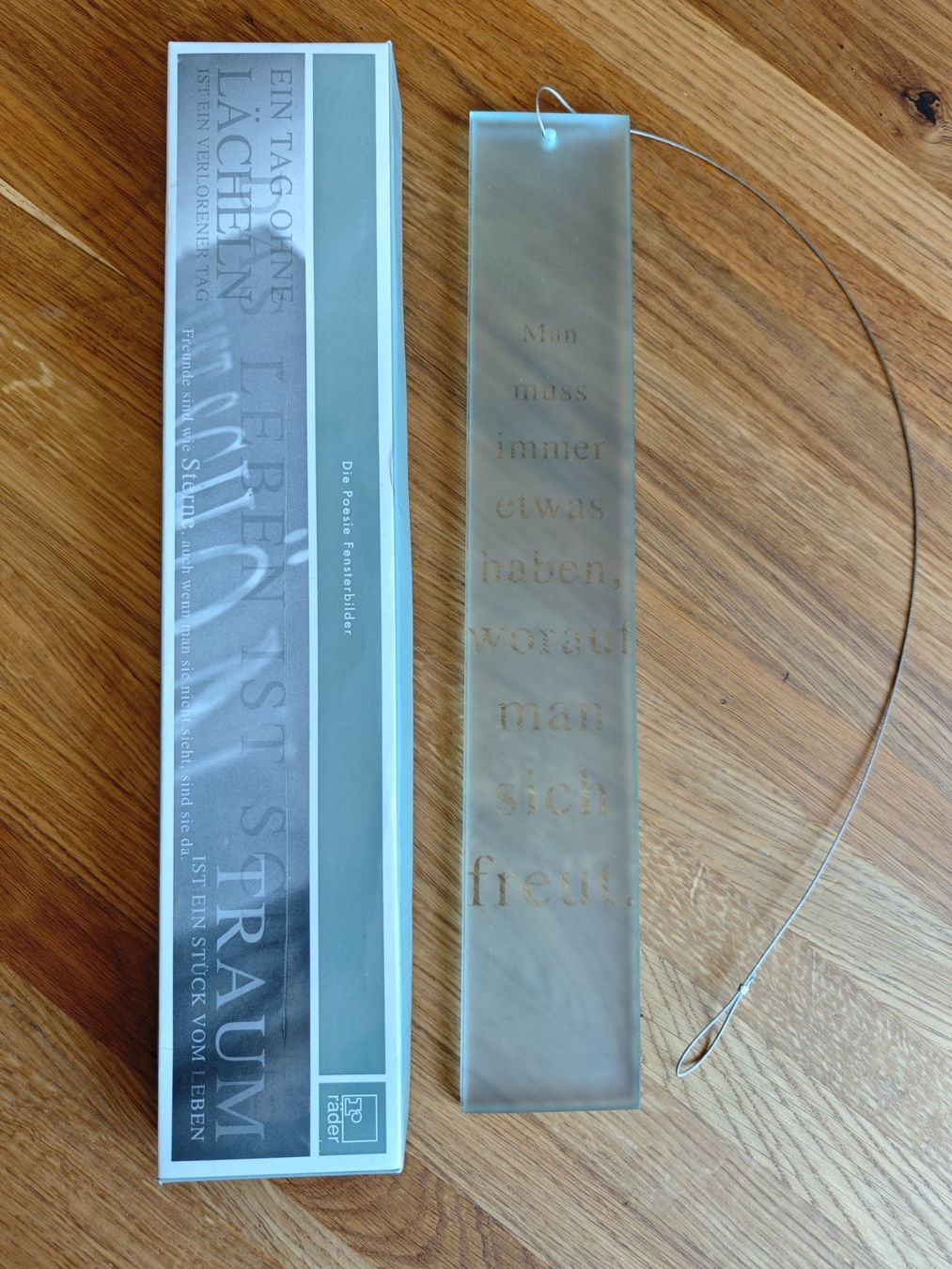 Tutte le decorazioni: Räder Fensterbild Poesie – Usato da Gunzgen venduto da 0Aurin0