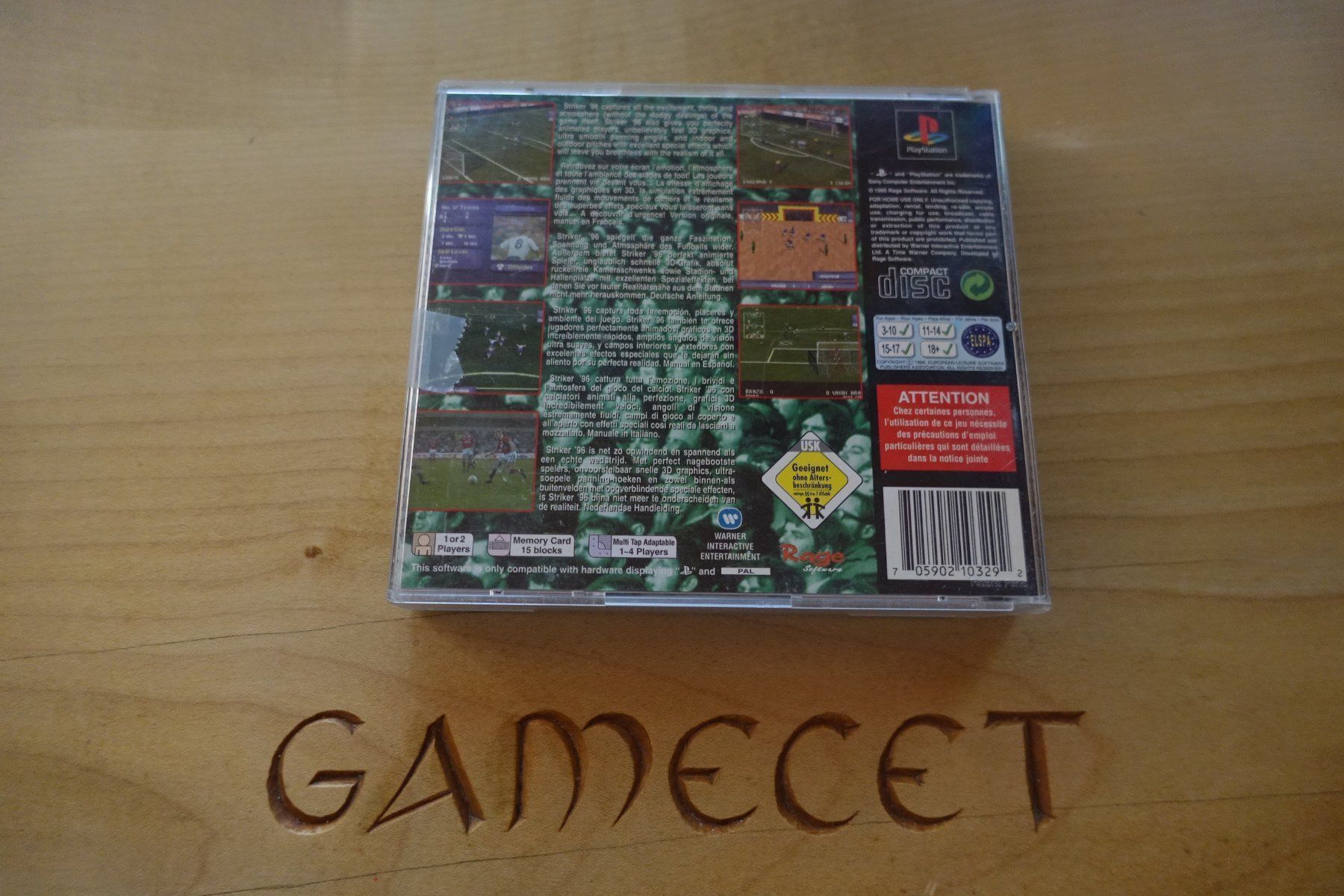 Sony Spiele: Striker '96 – Gebraucht aus Steinach von Gamecet 1