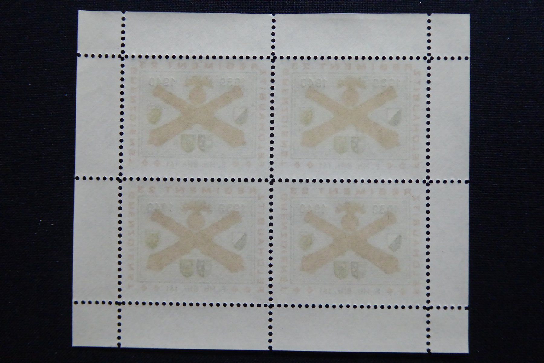 Alle Briefmarken: (m345) Artillerie Wit 335/3 ** – Gebraucht aus Basel von scholle50 1