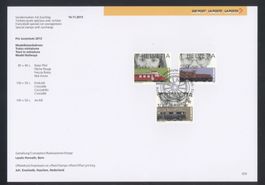 2013, Sammelblatt, Pro Juventute, Modelleisenbahn, Nr. 836