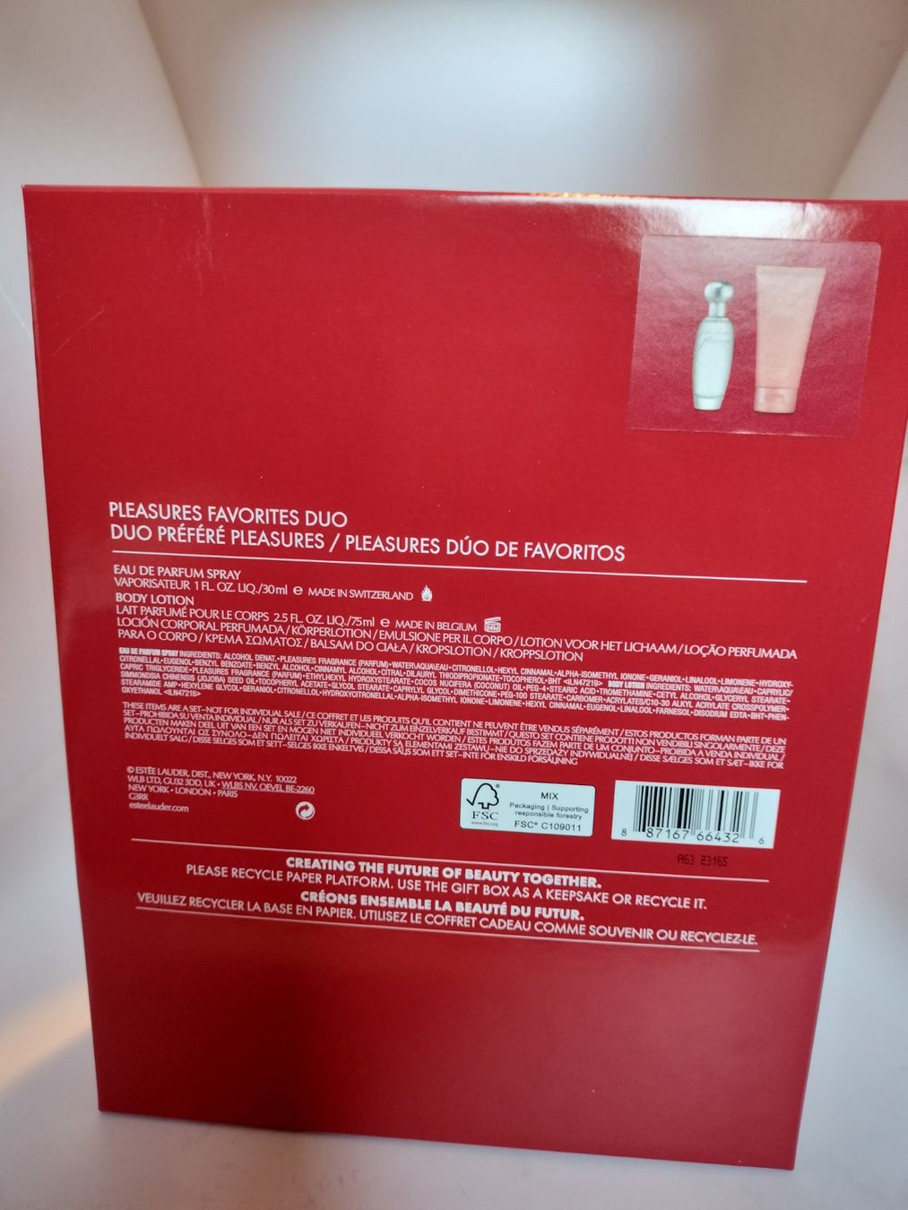 Estée Lauder Profumi & Eau de Toilette: Estée Lauder Pleasures Set – Nuovo e nell'imballaggio originale da Brignon (Nendaz) venduto da inma16 1