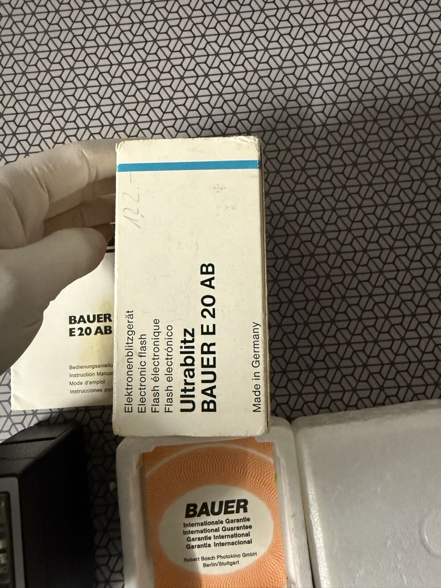 Flash: Bauer E 20 AB Kamerablitzgerät - Vintage, ungetestet – Difettoso da Basel venduto da Gamebeard 3