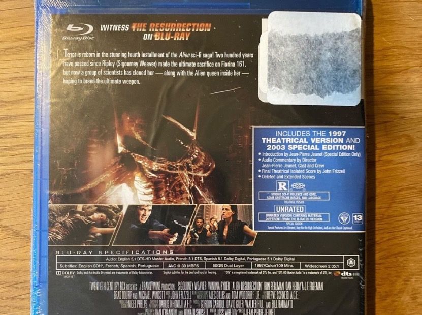Figuren: Alien Kopf plus Blu Ray, Alien Resurrection, Aliens, Giger – Neu und originalverpackt aus Glattfelden von Ak_5bL 4