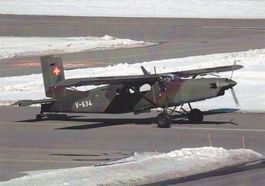 Postcard Swiss AF Pilatus PC-6