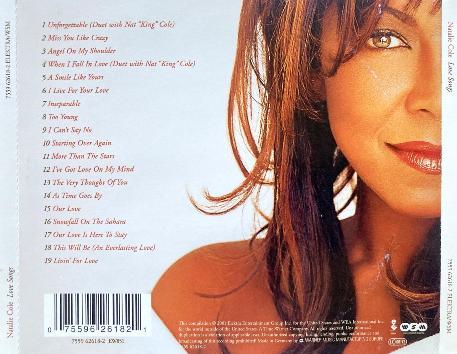 CD: NATALIE COLE - LOVE SONGS – Usato da Bottens venduto da hotter-than-hell 2