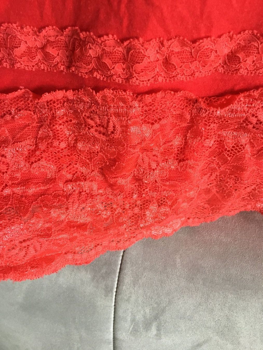 Tops: STREET ONE Longtop, Gr.36, rot, Spitze – Gebraucht aus Arni AG von Mimo007 2