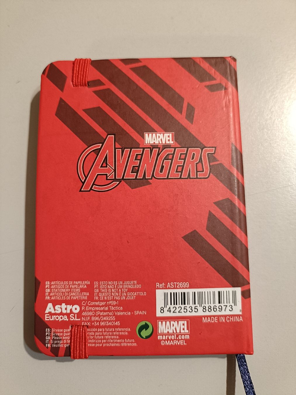 Libri: Taccuino Avengers Marvel – Nuovo (secondo la descrizione) da Lostallo venduto da cha_lx5j 1
