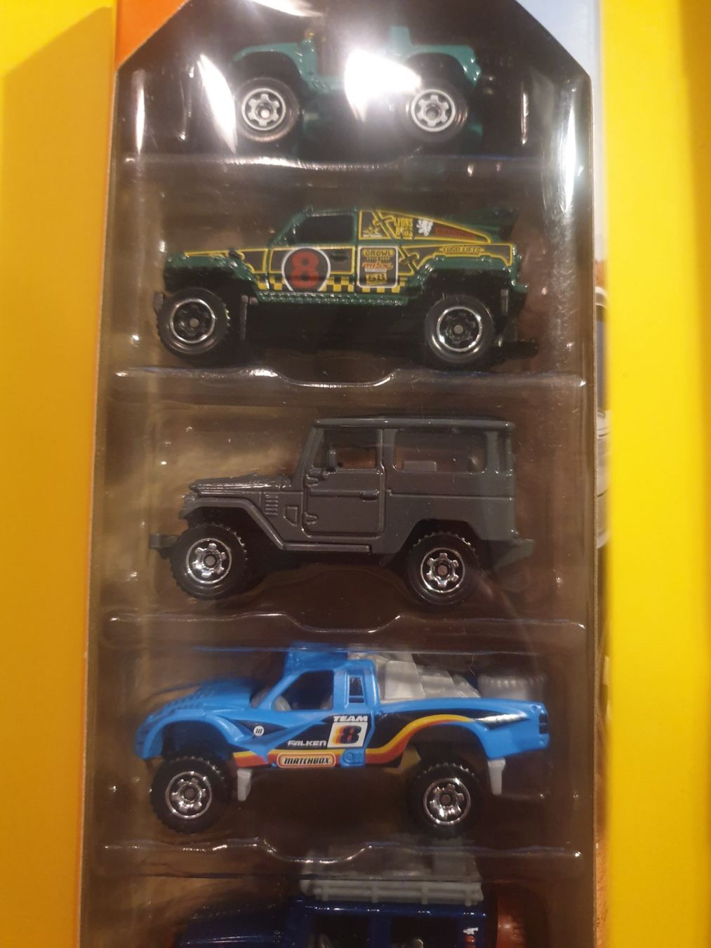 Matchbox Modellini d'auto: Matchbox 5er Set ADVENTURE SEEKERS – Nuovo e nell'imballaggio originale da Oftringen venduto da Rotor 2