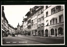 AK Liestal, Blick in die Rathausstrasse