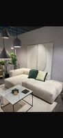 Cord Sofa, beige, neuwertig, Top Zustand!