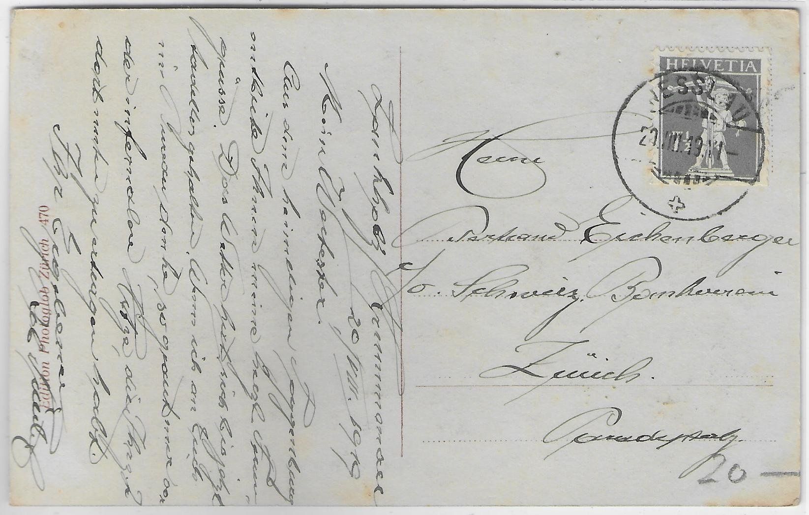 Cartoline postali: Nesslau - Neu St. Johann mit den Churfirsten – Usato da Ettingen venduto da Kartenplanet 1