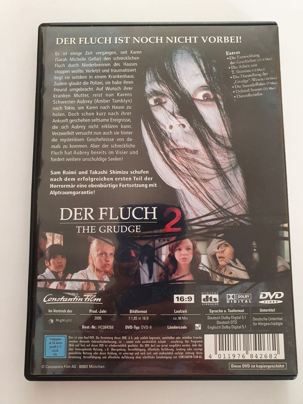 Tutti i DVDs: Der Fluch 2 - The Grudge – Usato da Oberdorf BL venduto da BaldenEagle 1