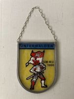 Wappenscheibe Unterwalden G.M.M.U. 1966