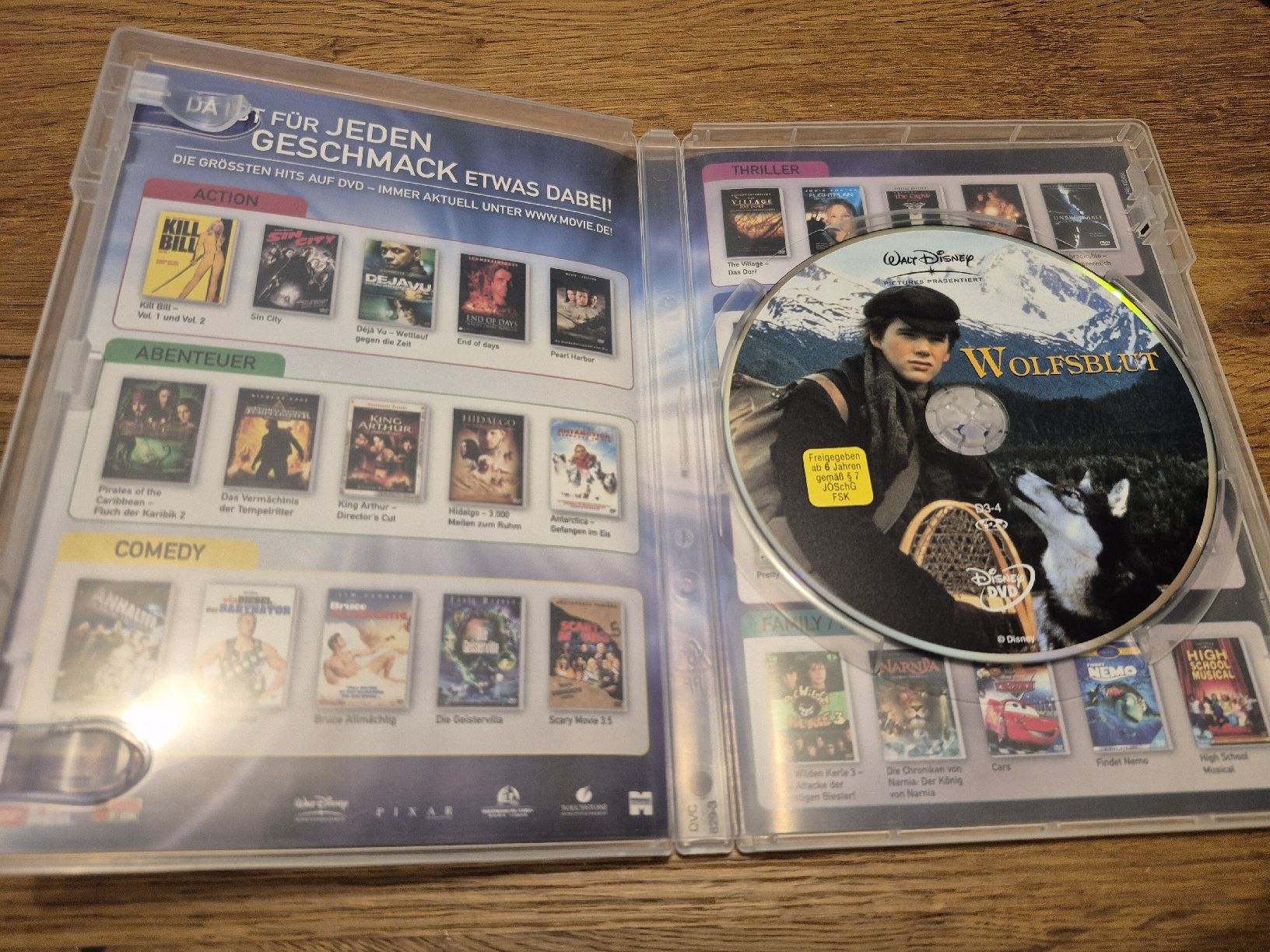 Tutti i DVDs: Disneys Wolfsblut - Ethan Hawke (DVD) – Usato da Oberembrach venduto da giu_7ksd 2