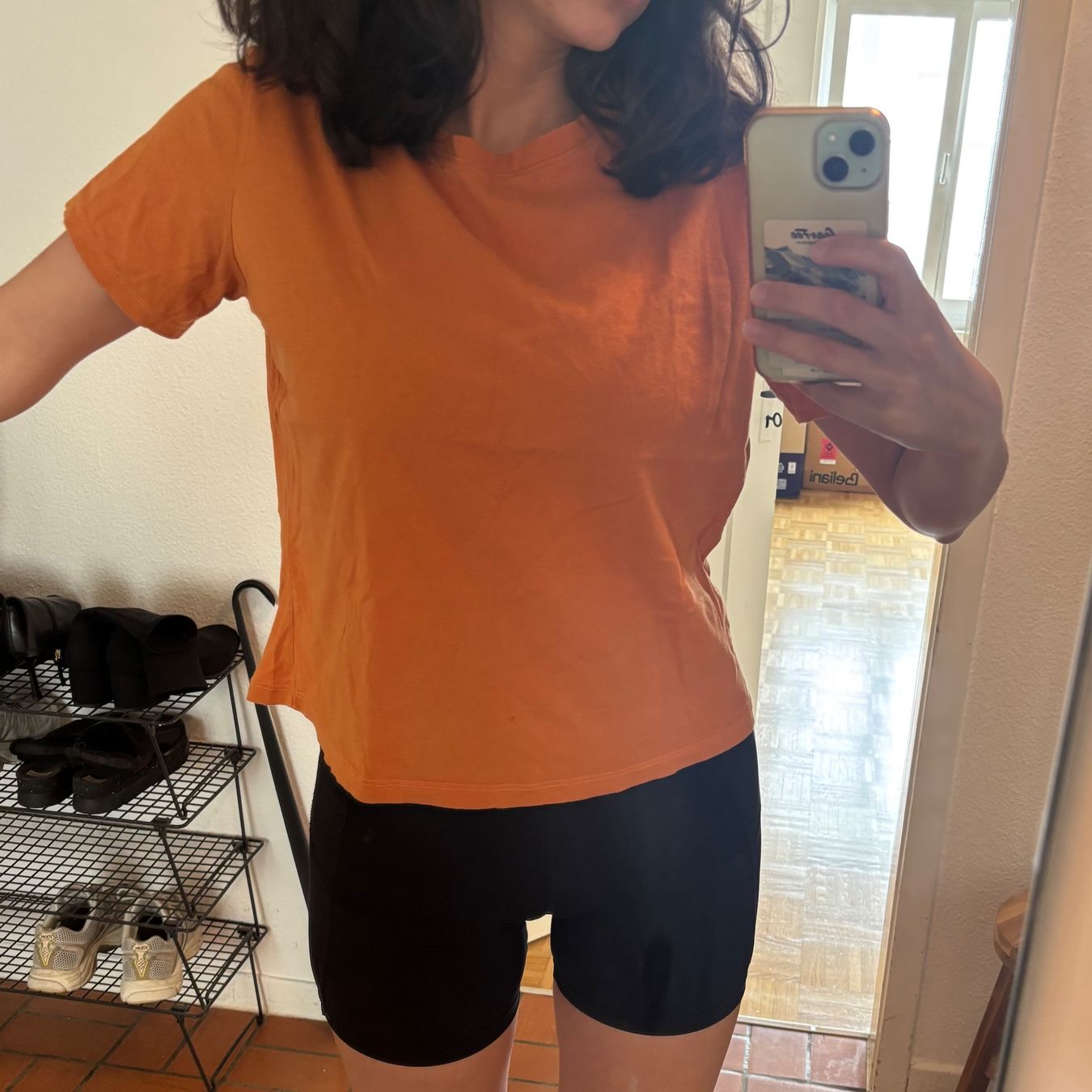 T-shirts: T-Shirt in Orange – Neuf (Voir description) à Zürich par nnsn 2