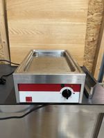 Salvis Griddelplatte ab laufendem Betrieb