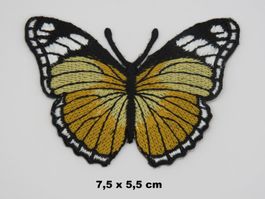 SCHMETTERLING - Aufnäher - Aufbügler - Stickerei - 7,5x5,5cm