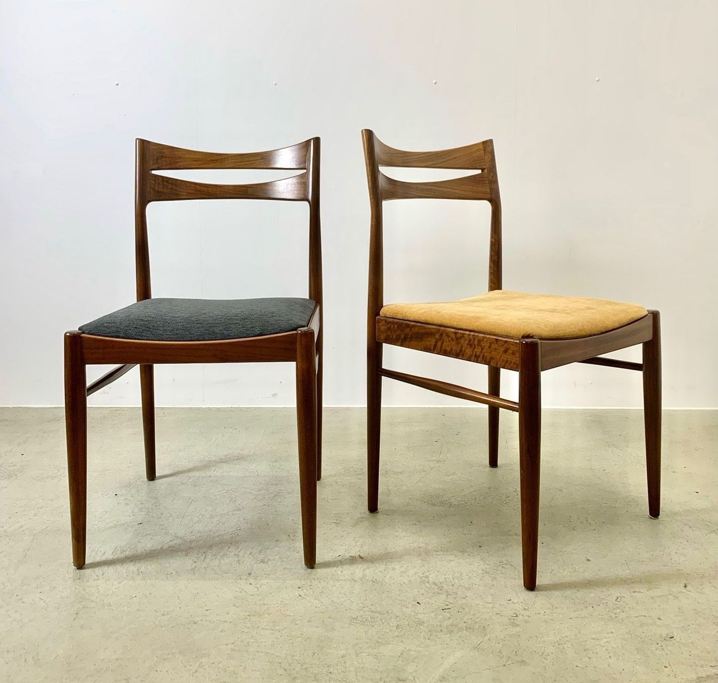 Sedie: 4x Stühle MidCentury Danish Palisander – Usato da Basel venduto da MidMod20C