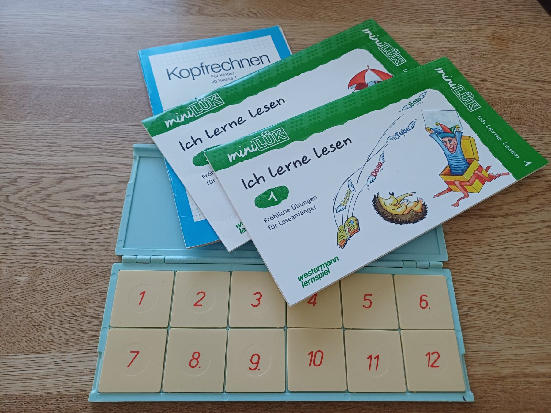 Giochi: Mini Lück 12er m. 3 Lernheften – Usato da Dietwil venduto da dari2008