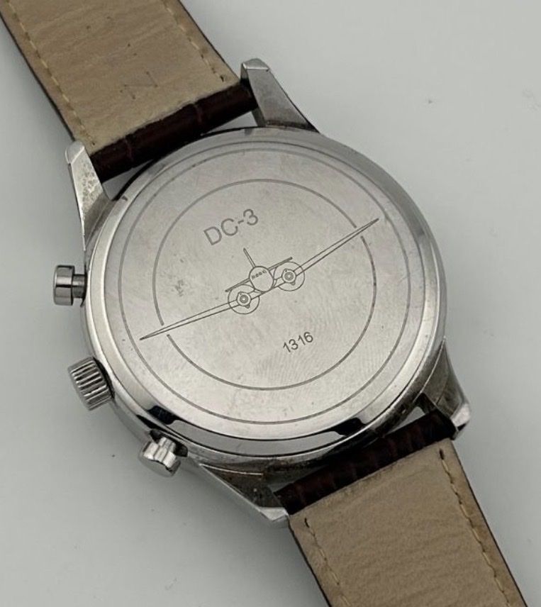 Orologi: Vintage DC-3  Chronograph neuwertig – Nuovo (secondo la descrizione) da Untersiggenthal venduto da TimeandShine 5
