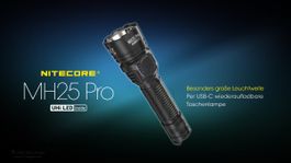 Profi-Taschenlampe Nitecore MH25 PRO - 3300 Lumen