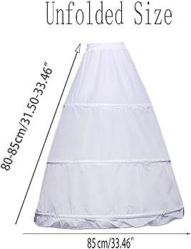 Reifrock Unterrock crinoline 3 ringe‪ 2