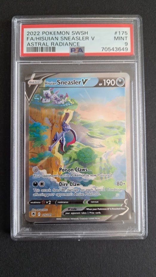 Pokémon Sammelbilder & Trading cards: Pokémon - Sneasler V - PSA 9 - EN – Gebraucht aus Stans von PokeStore_MY