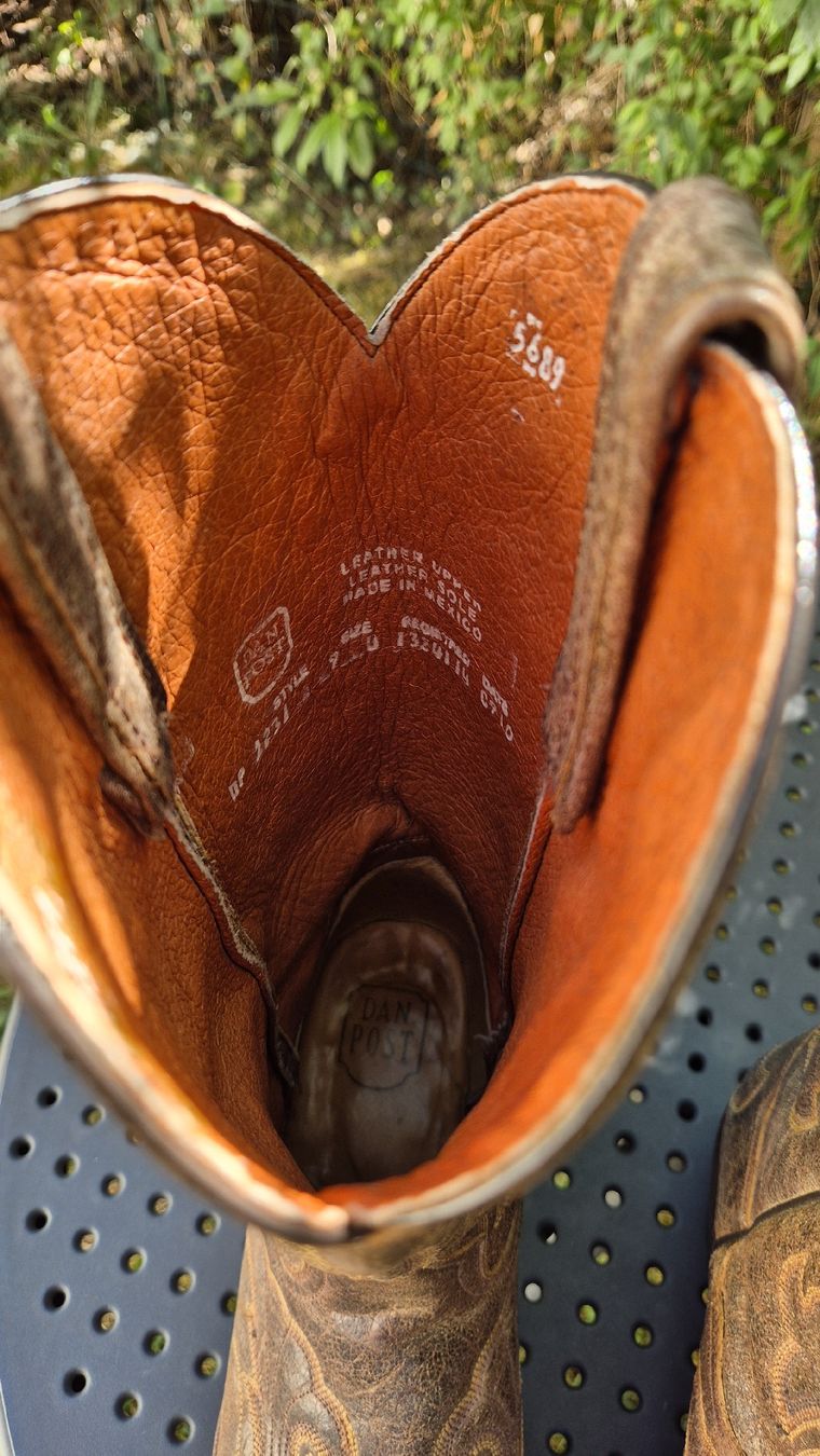 Scarpe da uomo: Dan Post Cowboystiefel, Leder, Grösse 9D – Usato da Wohlen venduto da Purzel612 3