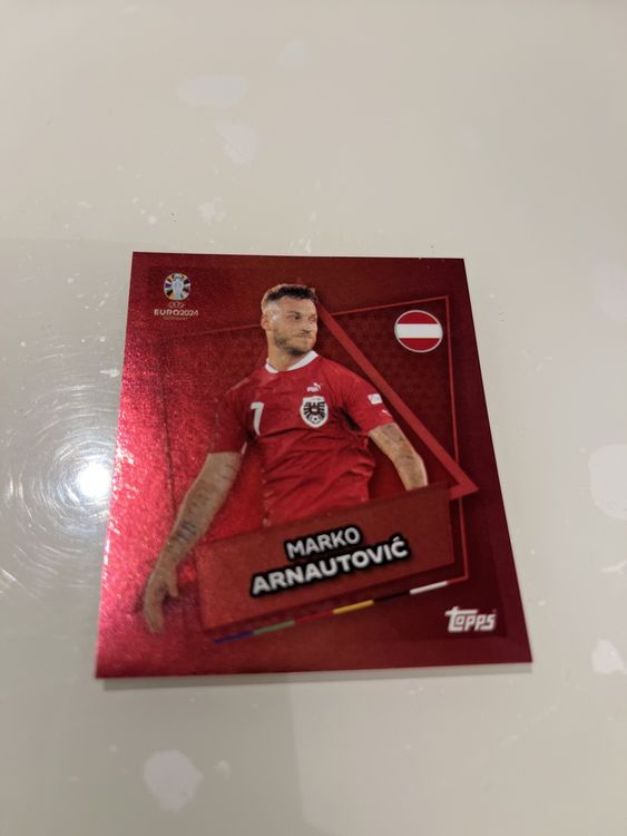 STICKER TOPPS UEFA Euro Germany 2024 Marko Arnautovic #Aut Sp Signature Austria EUR 3,50 - FR