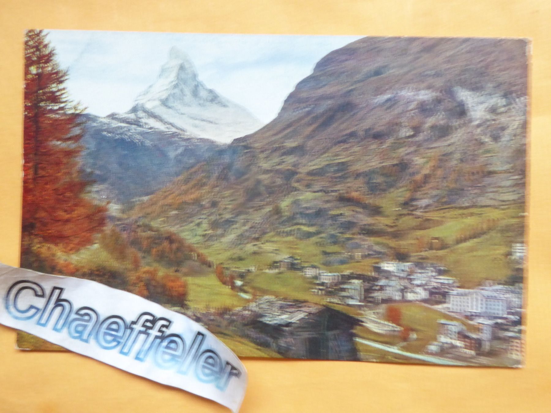 Cartoline postali: Zermatt et le Cervin – Usato da Zürich venduto da Chaeffeler