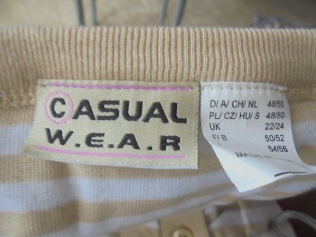 T-Shirts: T-Shirt Gr. 48/50 gestreift NEU – Neu (gemäss Beschreibung) aus Hinwil von Glasperlen 3