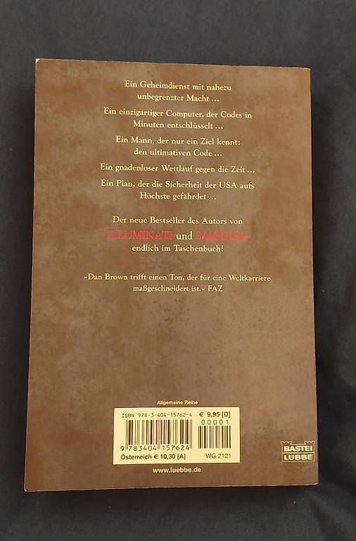 Sonstige Kleidung & Accessoires: Buch: Diabolus (Taschenbuch) – Gebraucht aus Birr von blu_pzt8 1