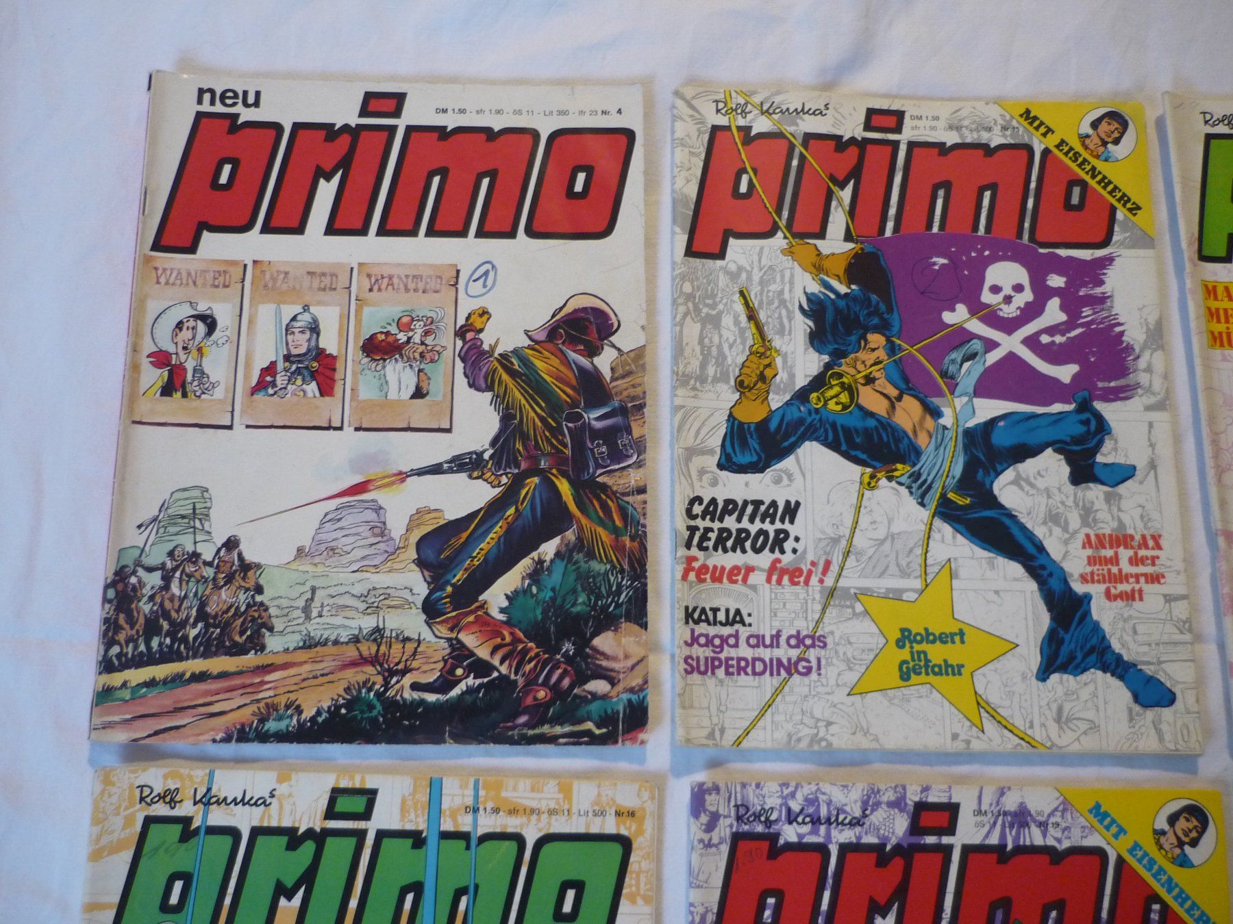 Comics: 6x Primo - Rolf Kauka Comics Heftli – Gebraucht aus Beringen von Flatretriever 1