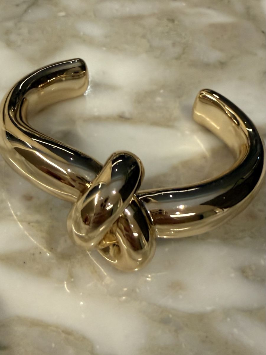 Bracciali & Braccialetti: Jennifer Fisher gold knot cuff – Nuovo (secondo la descrizione) da Bäch SZ venduto da jfog 4