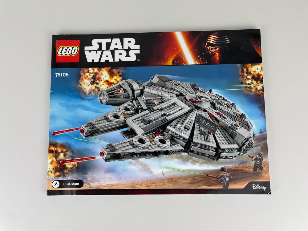 Lego Star Wars Millennium Falcon 75257 Anleitung | Acheter Sur Ricardo