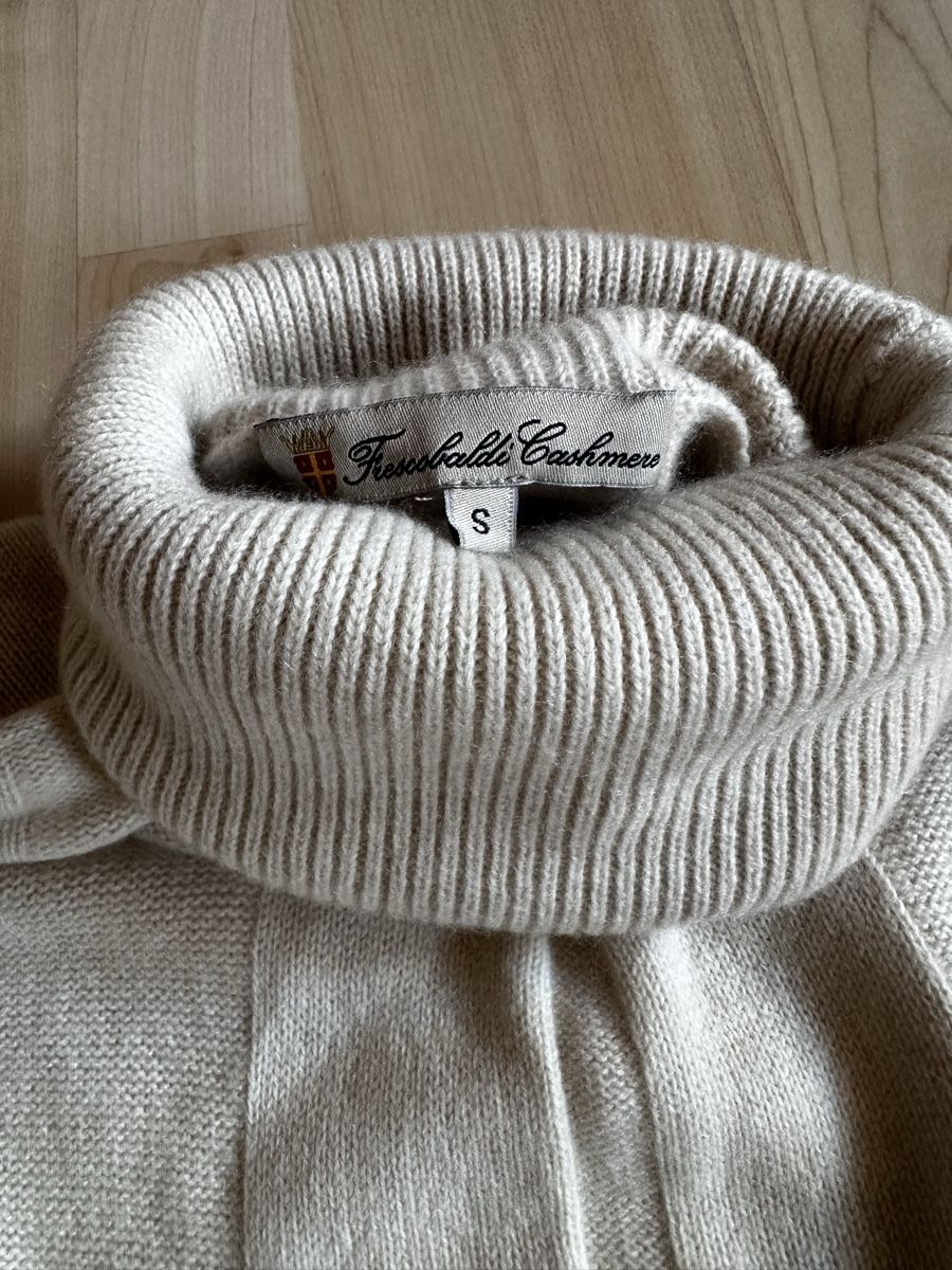 Maglioni & Felpe: Tresoldi Cashmere Pull col roulé 100% cachemire beige – Usato da Villeneuve VD venduto da tat_9fhl 1