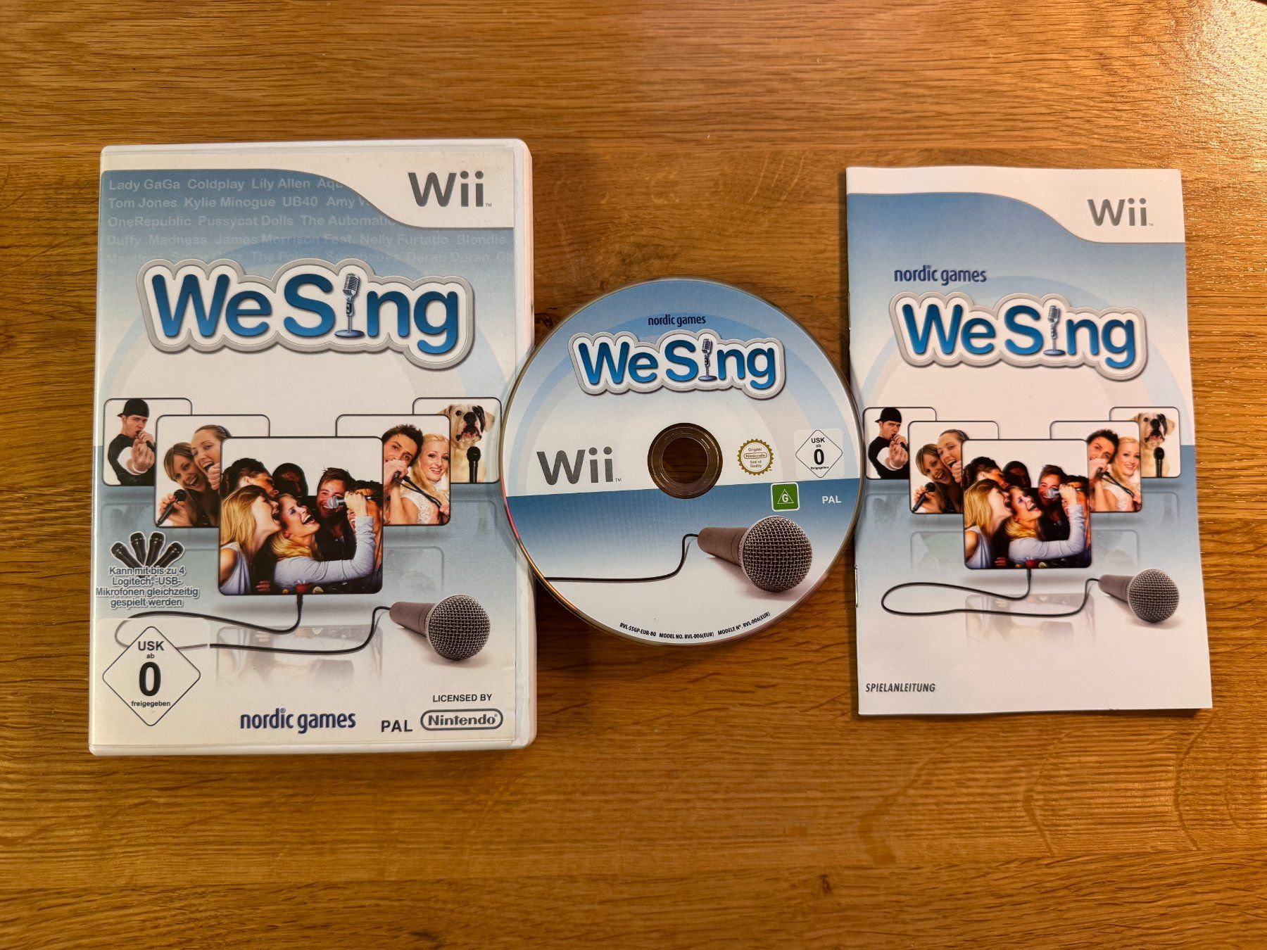 Nintendo Giochi: We Sing - Nintendo Wii - OVP und Anleitung – Usato da Schaffhausen venduto da bec_82fj