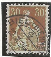 BIEL (Bienne) 22.10.24 auf Zu#110 Mi#104x Vollstempel [6B6]