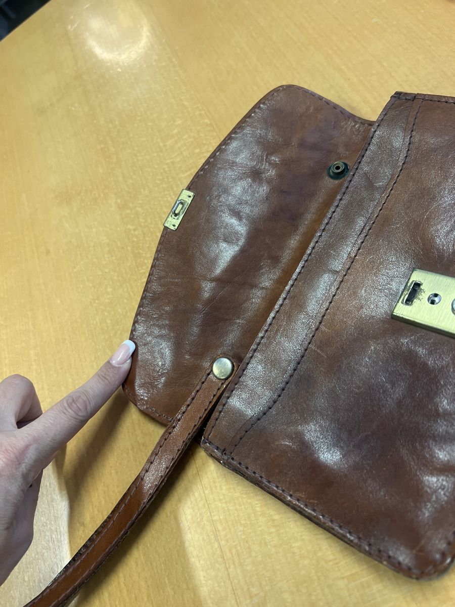 Taschen: Elegante braune Lederhandtasche – Gebraucht aus Rorschach von TrendyDeals 3